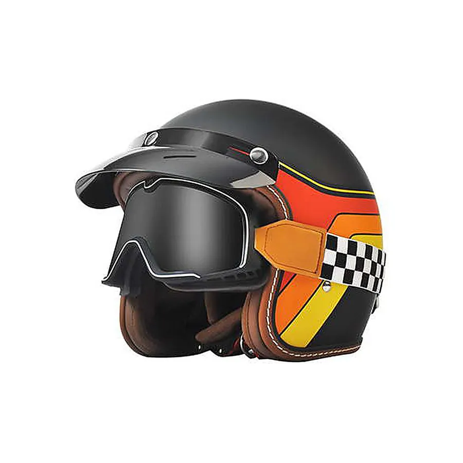 808D Half Helmet - complete product view