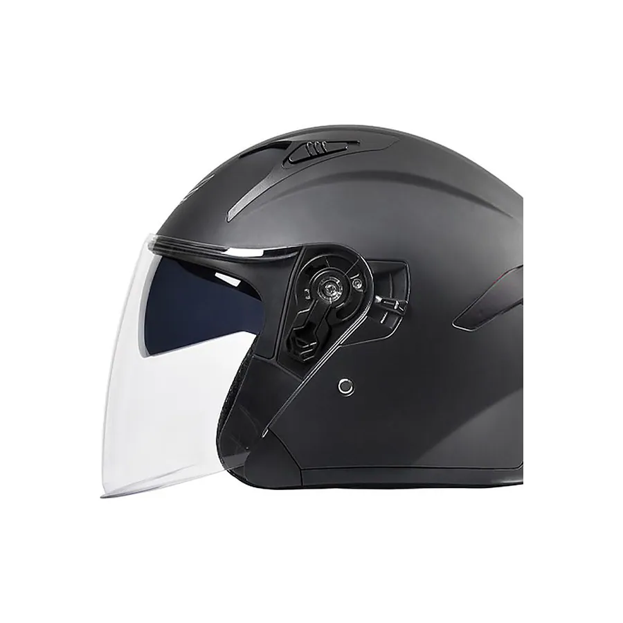 K5 Tail Light Half Face Motorcycle Helmet - complete product view